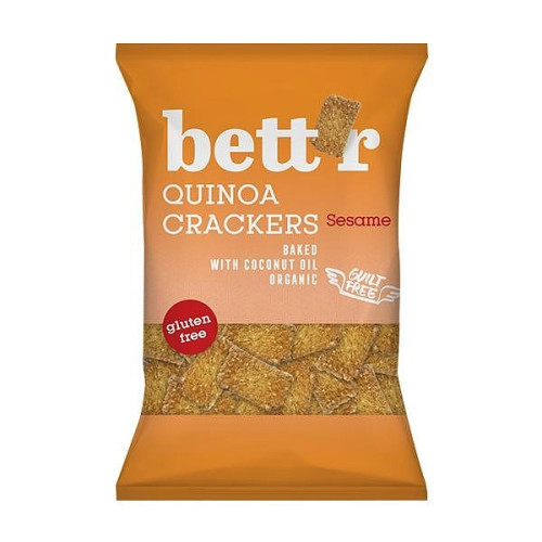 Bettr био крекери със сусам без глутен х 100гр