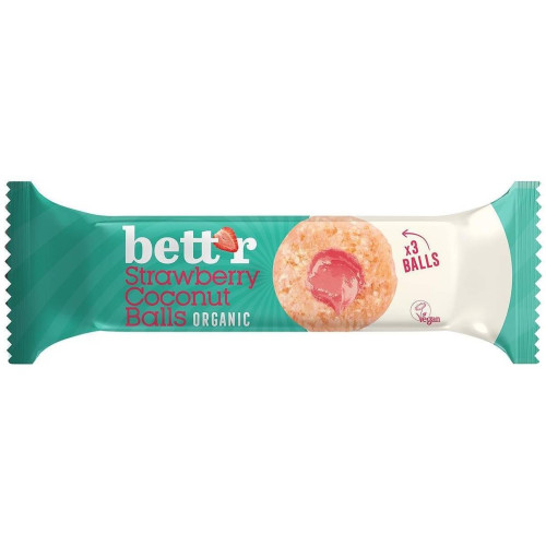 Bett'r плодови топчета кокос и ягода х 45 гр.