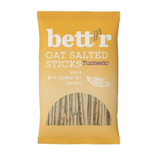 Bett'r Био Овесени Солети с Куркума, 50g 