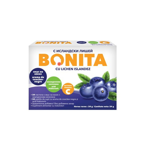 Bonita с исландски лишей и касис x24 пастили