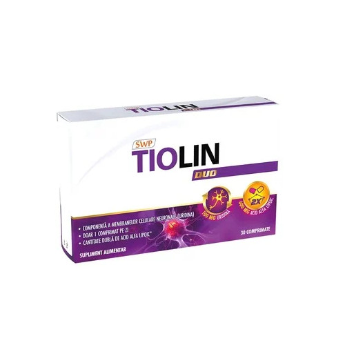 Tiolin Duo 600 мг за нервната система х30 таблетки SWP