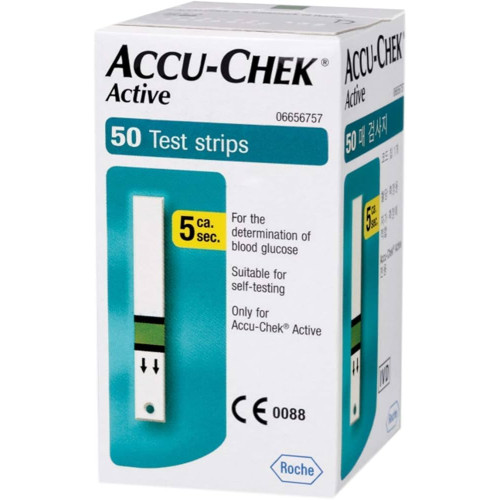 Accu-Chek Active Тест-Ленти за глюкомер х 50 броя Roche