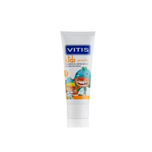 Vitis Kids Гел паста за зъби за деца череша 2-6 г 50 мл