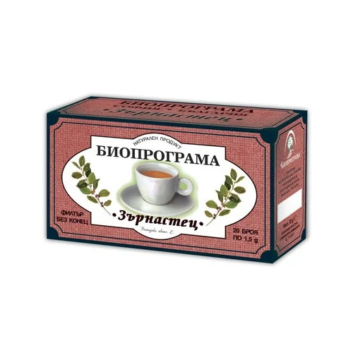 Чай Зърнастец х20 броя Биопрограма
