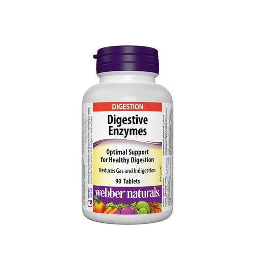Храносмилателни ензими табл х 90 Webber Naturals