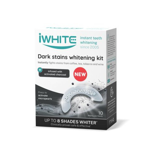 iWhite Instant Dark Stains Гел-шини за незабавно избелване на зъби х10 броя