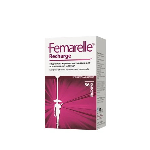 Femarelle Recharge при менопауза х56 капсули
