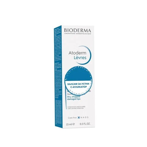 Bioderma Atoderm Хидратиращ балсам за устни х15 мл