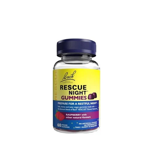 Bach Rescue Night Gummies за спокоен сън х60 желирани дражета