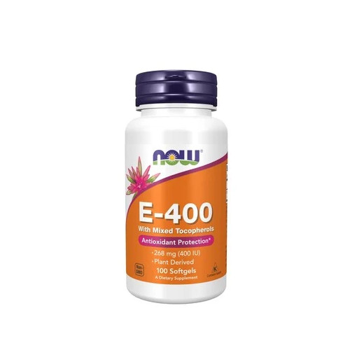 Now Foods Витамин E-400 IU х100 дражета 