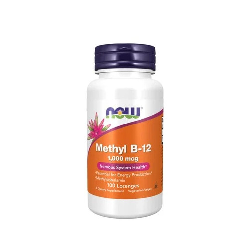 Now Foods Метил B-12 х100 дражета за смучене 