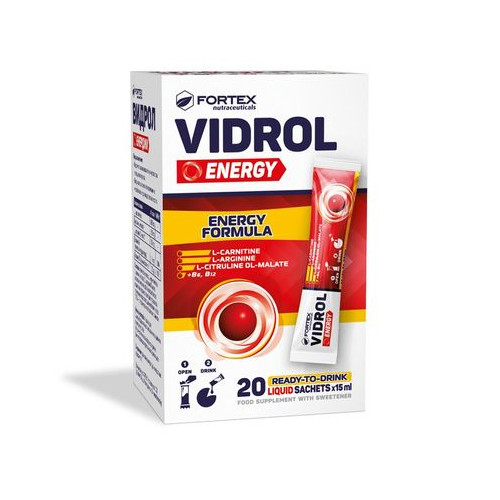 Видрол Енерджи х20 сашета Fortex