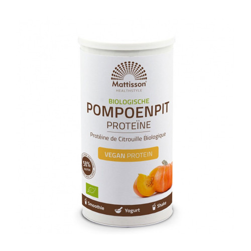 Mattisson Healthstyle БИО Тиквен протеин на прах 250 g