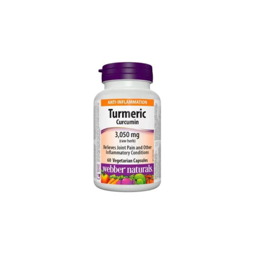 Webber Naturals Turmeric Curcumin Куркума (куркумин) 600 мг x 60 V капсули