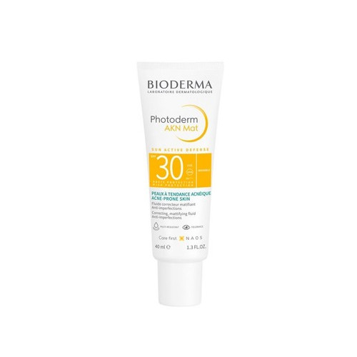 Bioderma Photoderm AKN Mat Слънцезащитен матиращ крем против несъвършенства SPF30 х40 мл