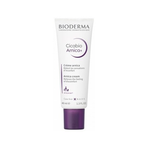 Bioderma Cicabio Arnica+ Крем за отслабена кожа при охлузвания, натъртвания и синини х40 мл