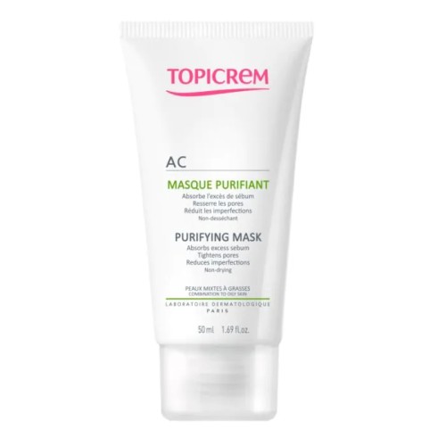 Topicrem AC Purifying Mask Почистваща маска за смесена и мазна кожа 50 мл