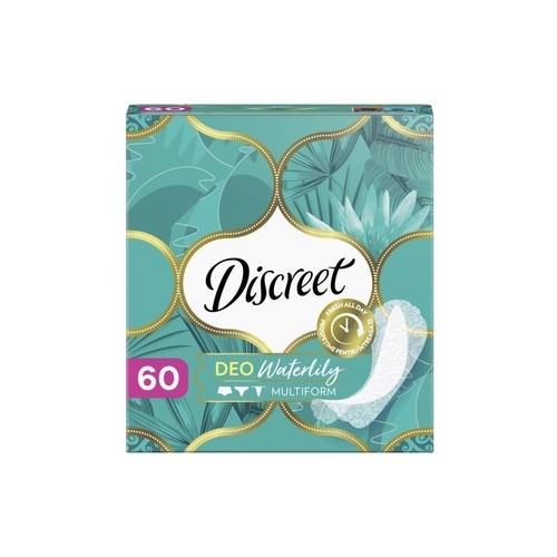 Discreet Deo Waterlily Дамски ежедневни превръзки x60 броя