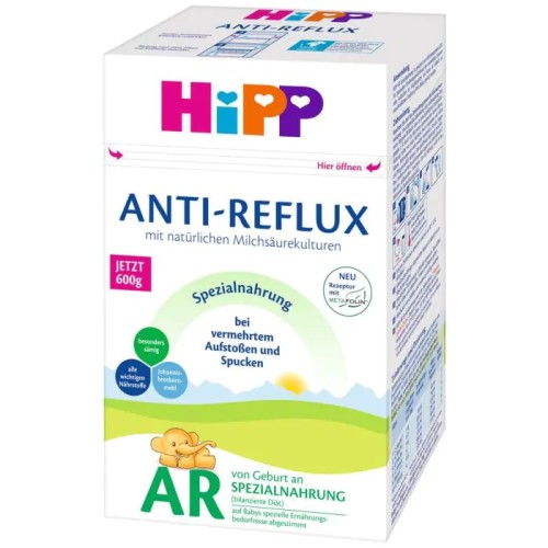HIPP AR Адаптирано мляко анти-рефлукс 600 гр.