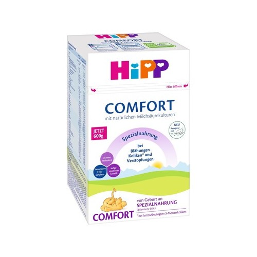 HiPP Comfort Мляко за кърмачета при колики и запек х600 г
