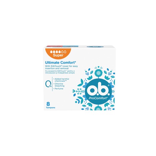 О.B. ProComfort Super Тампони х8 броя