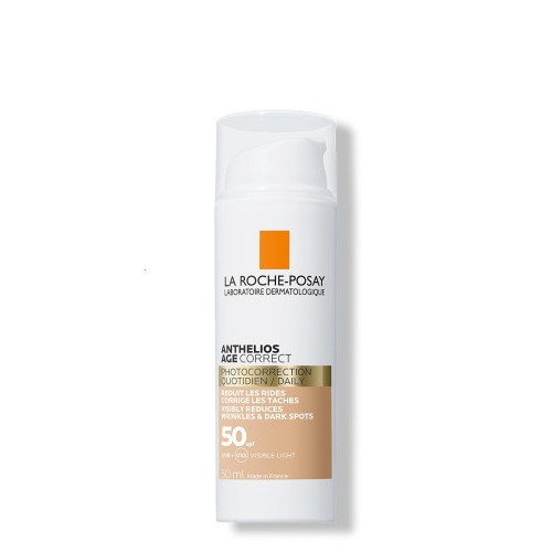 La Roche-Posay Anthelios Age Correct Слънцезащитен крем за лице SPF50+ x50 мл, оцветен