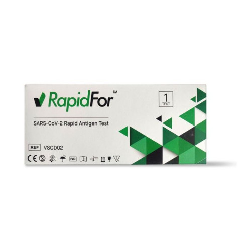RapidFor SARS-CoV-2 Rapid Antigen Test Бърз антигенен тест за коронавирус Covid-19