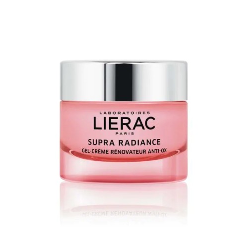 Lierac Supra Radiance Възстановяващ озаряващ антиоксидантен гел-крем за нормална към смесена кожа 50 мл