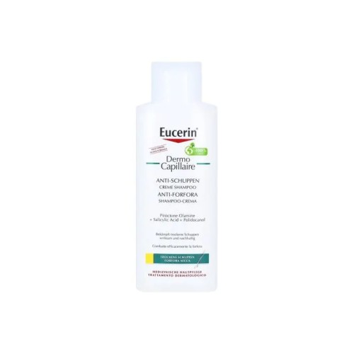 Eucerin DermoCapillaire Шампоан против пърхот при сух скалп 250 мл