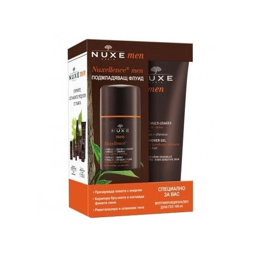 Nuxe Men Флуид за лице х50 мл + Душ гел х100 мл комплект