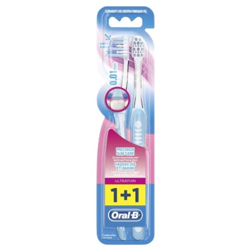 Oral-B Ultra Thin Gum Care Четки за зъби 1+1