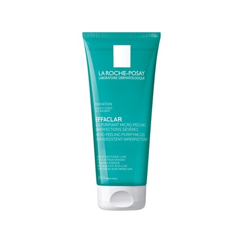 La Roche-Posay Effaclar Почистващ микропилинг гел за лице и тяло за мазна и акнеична кожа х200 мл