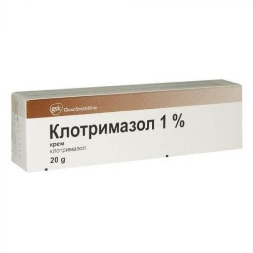 Клотримазол крем  1% 20гр GlaxoSmithKline