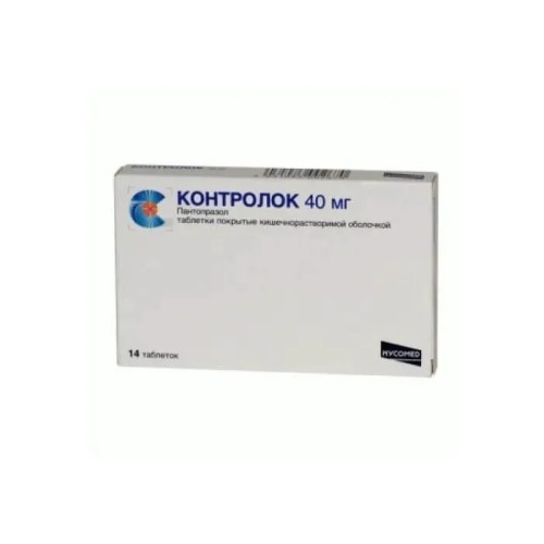 Контролок табл.40мг х 14