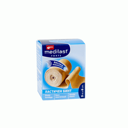 Medica Medilast Forte Ластичен бинт 6 см/ 5м х1 брой
