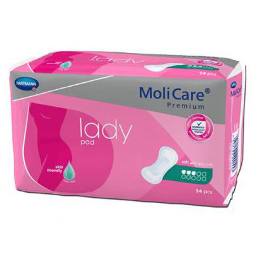  MoliCare Premium Lady Урологични подложки 3 капки х14 броя