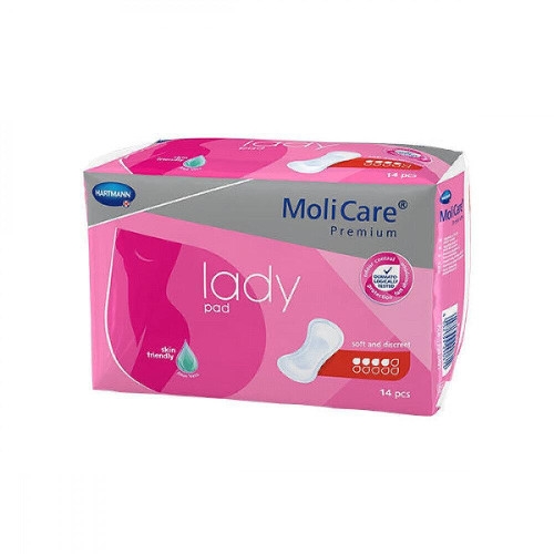 Hartmann MoliCare Premium Lady Урологични подложки 3 капки х14 броя