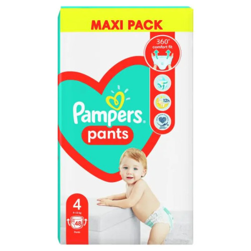 Pampers гащи 4 Макси х48 броя