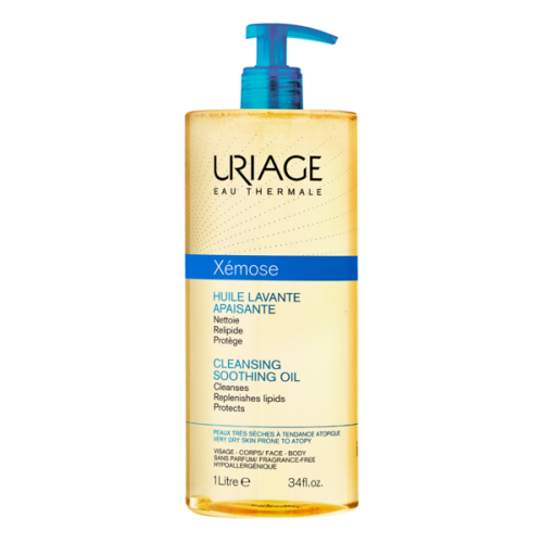 Uriage Xemose Почистващо успокояващо душ-олио 1 l