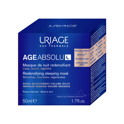 Uriage Age Absolu Уплътняваща нощна маска х50 мл
