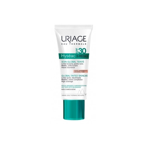 Uriage Hyseac  3-Regul+ Оцветен крем SPF30 40 мл.