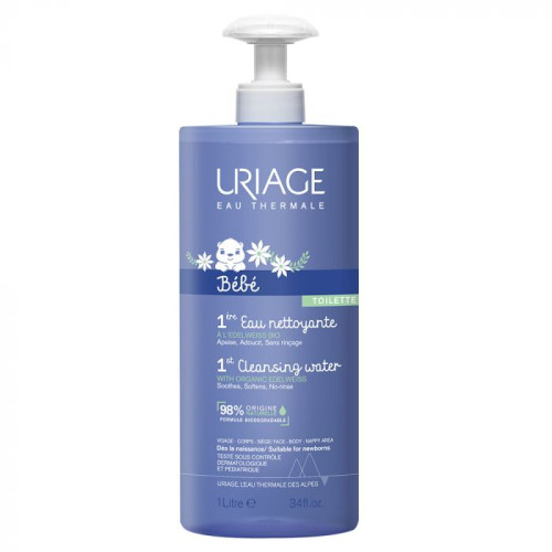 Uriage Bebe 1ere Eau Почистваща вода 1л