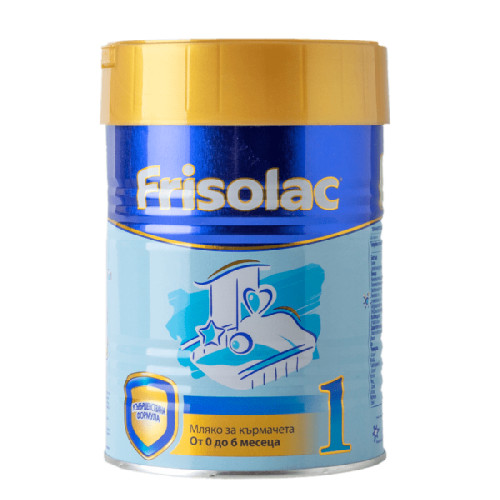 Frisolac 1 Мляко на прах за деца от 0 до 6 месеца х400 г
