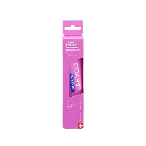 Избелваща паста за зъби с вкус на диня, Розова, 60 мл., Curaprox BE YOU Candy Lover