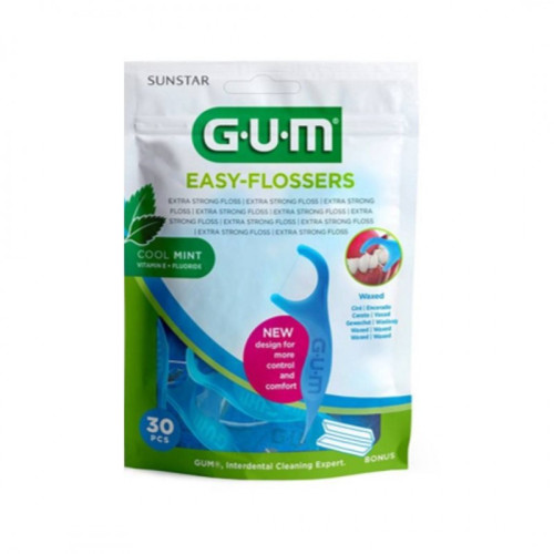 GUM Easy-Flossers Конец за зъби x30 броя