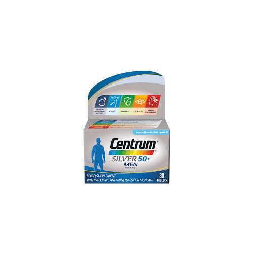 Centrum Silver 50+ A-Z Мултивитамини за мъже x30 таблетки
