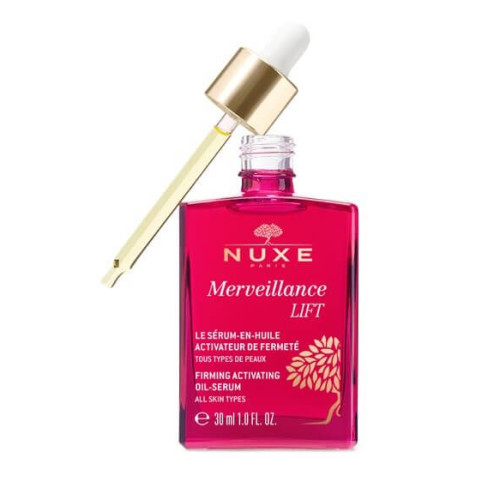 Nuxe Merveillance Lift Коригиращ бръчките олио-серум с уплътняващ лифтинг ефект за всеки тип кожа x30 мл