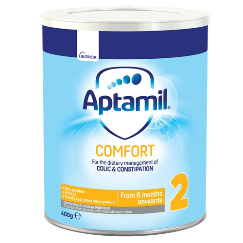 Aptamil Comfort 2 Мляко за кърмачета с леки храносмилателни смущения 6+ месеца x400 г