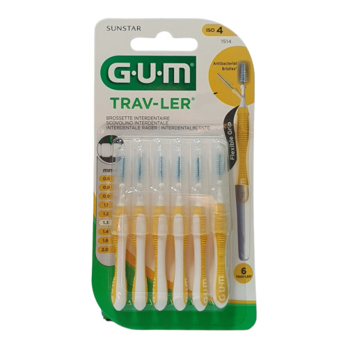 GUM TravLer Интердентална четка за зъби 1,3 mm