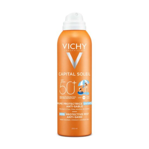 Vichy Capital Soleil Cell Protect SPF50+ Детски флуиден спрей за защита на кожните клетки 200 ml